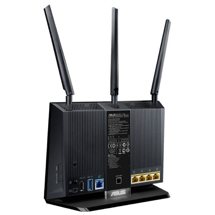 Wi-Fi роутер беспроводной Asus RT-AC68U 10/100/1000BASE-TX - фото 51363709