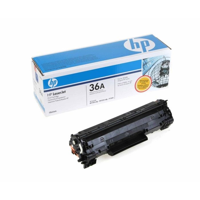 Картридж HP 35A CB435A для LJ P1005/P1006 (1500k), черный - фото 51364301