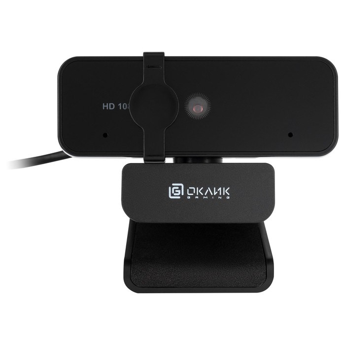Камера Web Оклик OK-C21FH черный 2Mpix (1920x1080) USB2.0 с микрофоном - фото 51422553